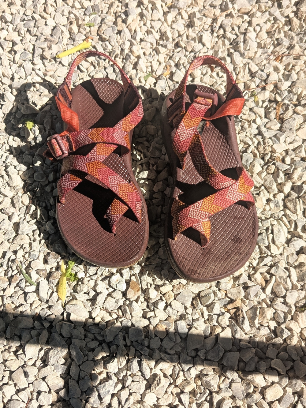W8 Toe Strap Chacos - Purple & Orange
